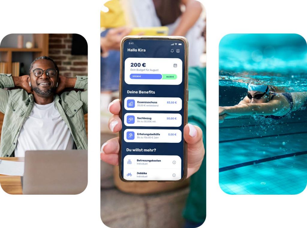 :pxtra Benefit-App auf einem Smartphone